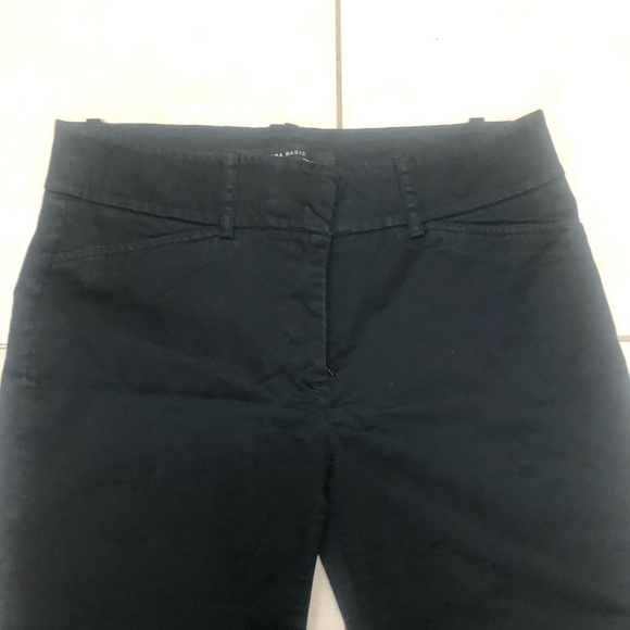 ZARA Basic Black Pants, Sz 8, 33" L, Conservative, Office - Picture 2 of 7